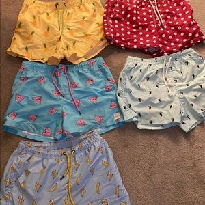 Short stylish swim trunks bundle